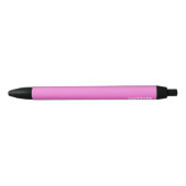 Stylo Noir Sapphire pink colour (Devant)