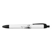 Stylo Noir Sauvez les abeilles (Haut)