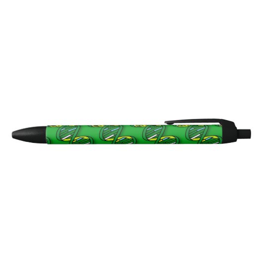 Stylo Noir Science de l'ADN vert (Haut)