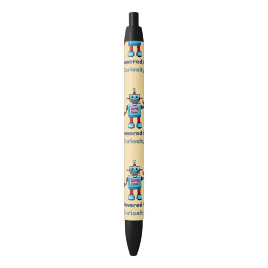 Stylo Noir science pour les enfants - robot (devant Vertical)