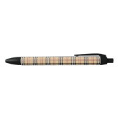 Stylo Noir Scottish Tartan Pattern (Haut)