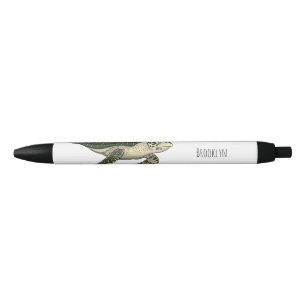 Stylo Noir Sea turtle cartoon