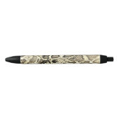 Stylo Noir "Serpent" (Devant)