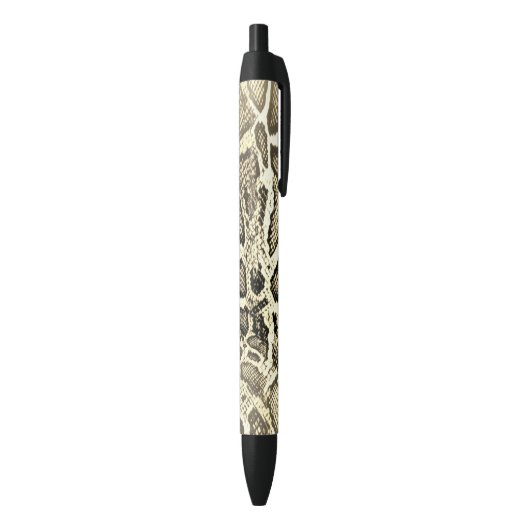 Stylo Noir "Serpent" (Bas (Vertical))