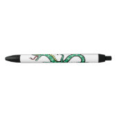 Stylo Noir Serpent marin (Devant)