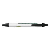 Stylo Noir Serpent marin (Dos)