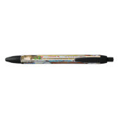 Stylo Noir Signe de distance (Dos)