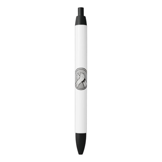 Stylo Noir Silver (devant Vertical)