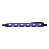 Stylo Noir Simple Étoile Patriotique (Haut)