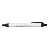 Stylo Noir SIMPLE MINIMAL.CUTIE ADD NAME BABY baby shower Thr (Haut)