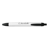 Stylo Noir SIMPLE MINIMAL.CUTIE ADD NAME BABY baby shower Thr (Dos)