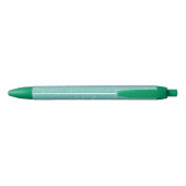Stylo Noir Sirène de menthe d'argent (Dos)