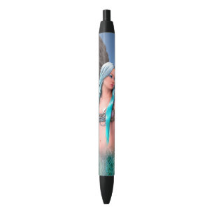 Stylo Noir Sirène Fantastique