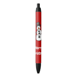Stylo Noir Snowman