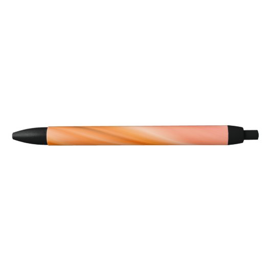 Stylo Noir Soie de coucher de soleil (Devant)