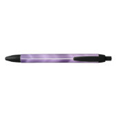 Stylo Noir soie lisse - pourpre (Dos)