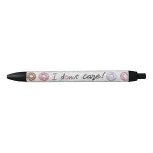 Stylo Noir Soins amusants pour les beignes