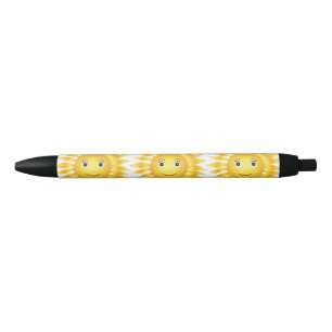 Stylo Noir Soleil jaune