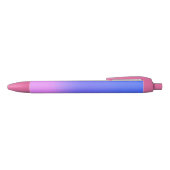 Stylo Noir soleil rose bleu (Haut)