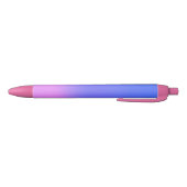 Stylo Noir soleil rose bleu (Bas)