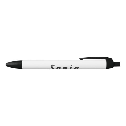 Stylo Noir Sonia (Haut)