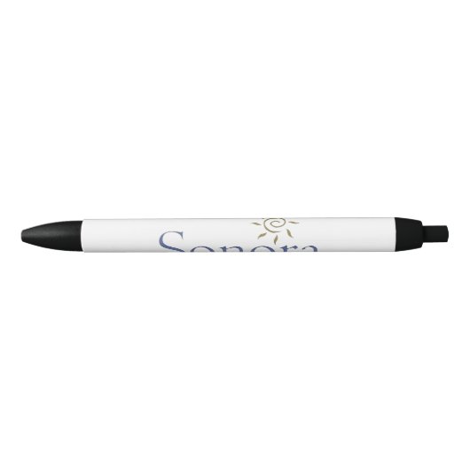 Stylo Noir Sonora Branded Pen (Devant)
