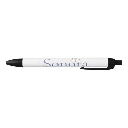 Stylo Noir Sonora Branded Pen (Bas)