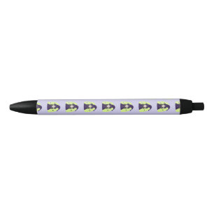 Stylo Noir Sorcière charmante en colère mignonne