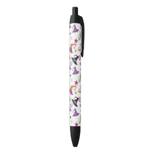 Stylo Noir Sorcières d'Halloween couleur Whimsical casquettes