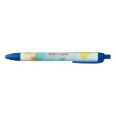 Stylo Noir Sous-marin jaune profond (Bas)