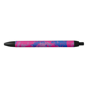 Stylo Noir Splash de Color Pride
