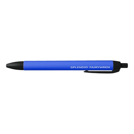 Stylo Noir Splendid Fairywren Blue Colour (Bas)