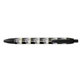 Stylo Noir Sports de crosse (Dos)