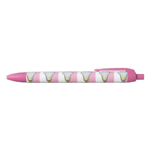 Stylo Noir Sports de crosse rose