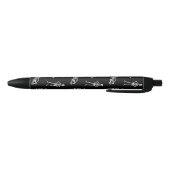 Stylo Noir Squelettes (Bas)