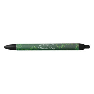 Stylo Noir St. Patrick's Day Green Vine Shamrock Irish Party