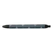 Stylo Noir Stained Glass Blue Diamond (Devant)