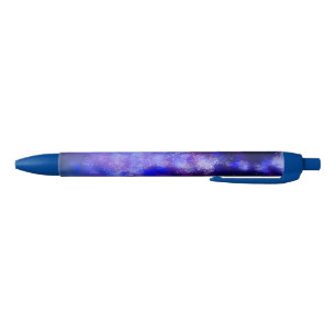 Stylo Noir Starry Night sky bleu Sapphire