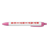 Stylo Noir Statistiques (Bas)