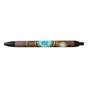 Stylo Noir Steampunk Rusty Background