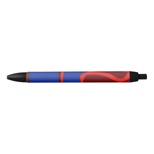 Stylo Noir Steel Man (Devant)