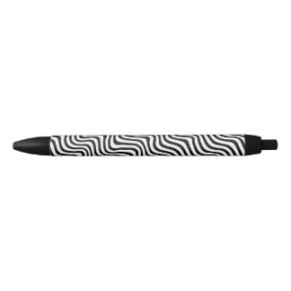Stylo Noir Striped B&W
