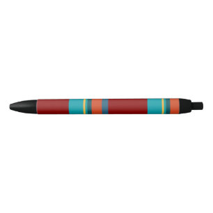 Stylo Noir Stripes du sud-ouest 24
