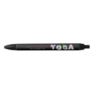 Stylo Noir Style d'instructeur de yoga moderne Guérison hol