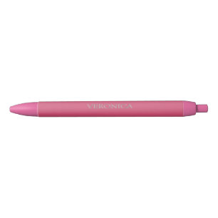 Stylo Noir Stylet de nom personnalisé Veronica