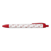 Stylo Noir Stylo/Coeurs rouges (Haut)