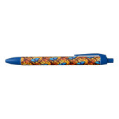 Stylo Noir Stylo/Papillons bleus (Haut)