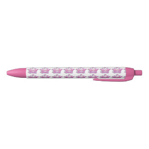 Stylo Noir Stylo/princesse avec la couronne