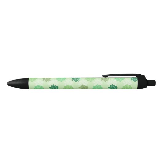 Stylo Noir Succulents (Haut)