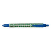 Stylo Noir Sucre de canne Noël vert (Dos)